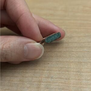 Hawkhouse aquamarine ring - size 6